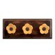 Mustard Daffodils Ceramic Wooden Hook